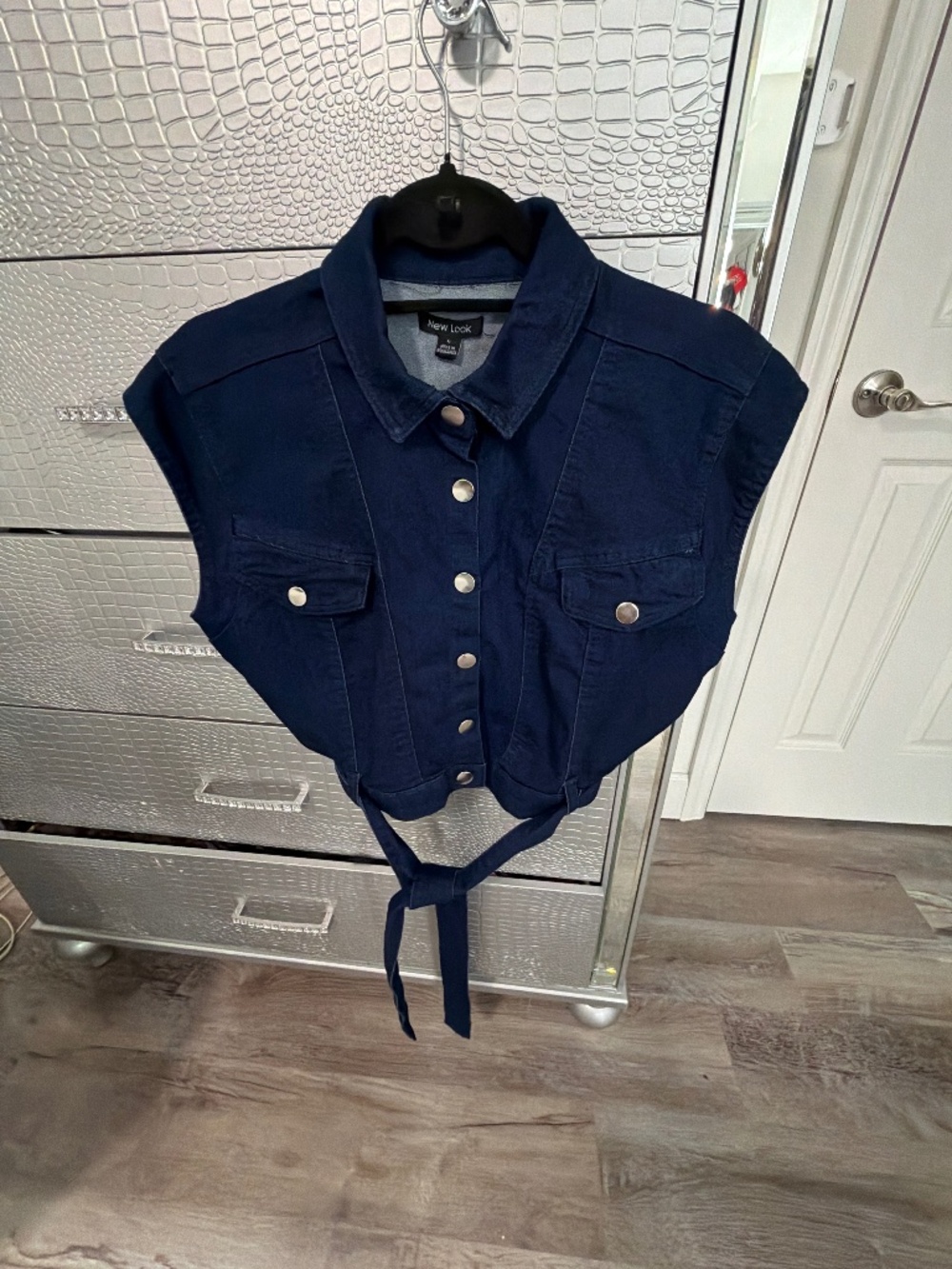 Denim top by New Look